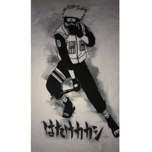 Hatake Kakashi はたけカカシ Naruto Shippuden Tee Anime